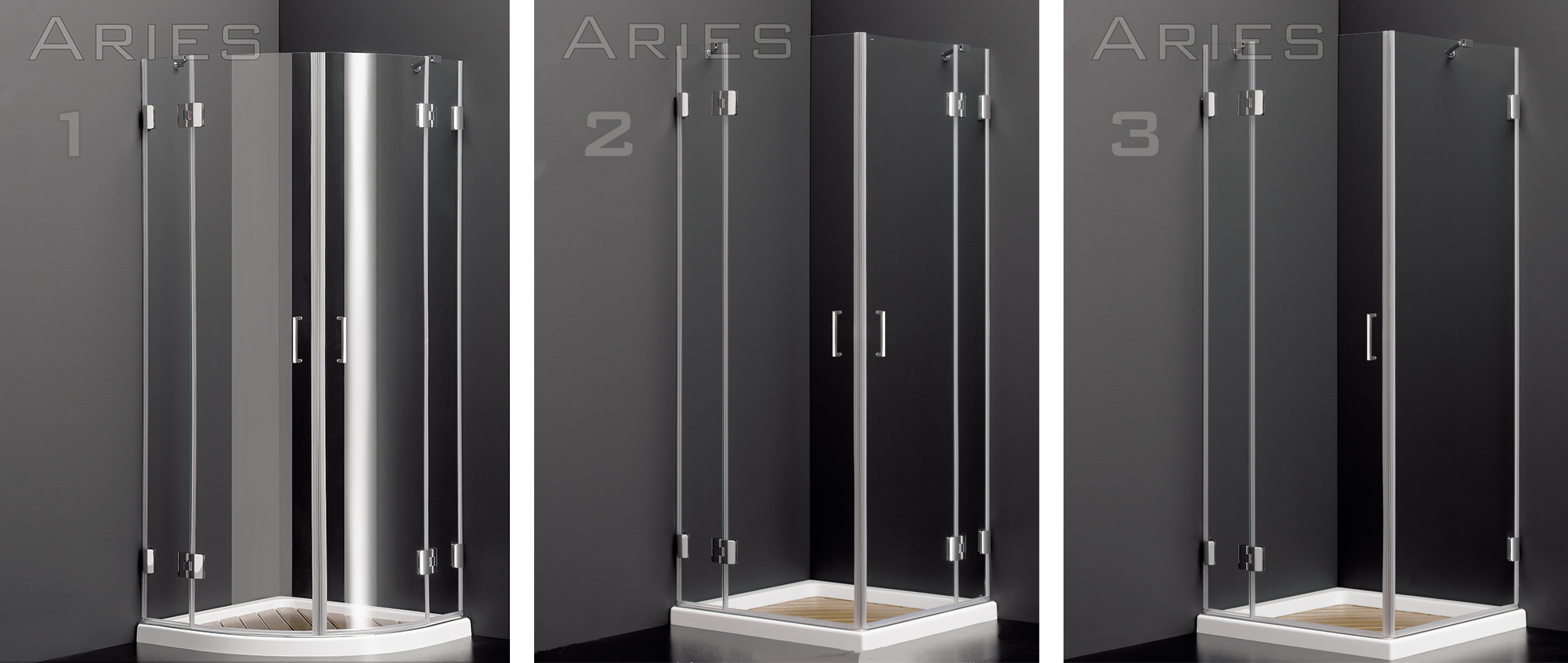 Aries aquashower Doccia a due ante